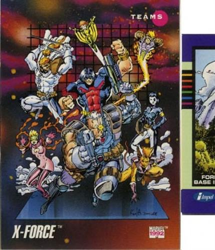 קלף בודד מארוול marvel - x - force - Universe Series 3 - 172