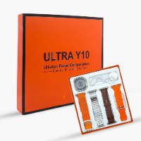 שעון חכם Ultra Y10 בגודל 49mm עם עברית