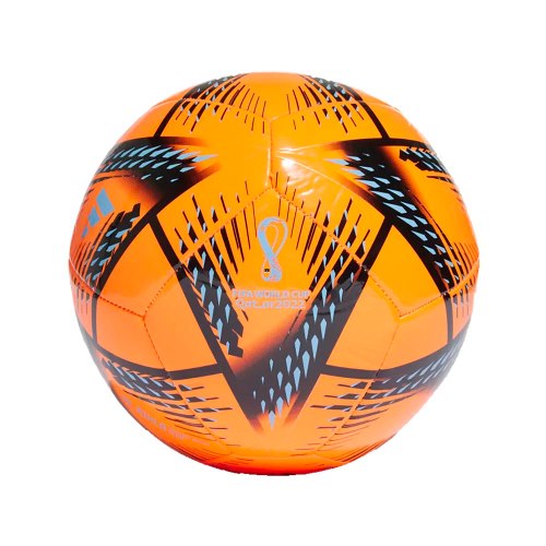 אדידס - כדור כדורגל 5" פיפא קטאר 2022 כתום זוהר - Adidas H57803
