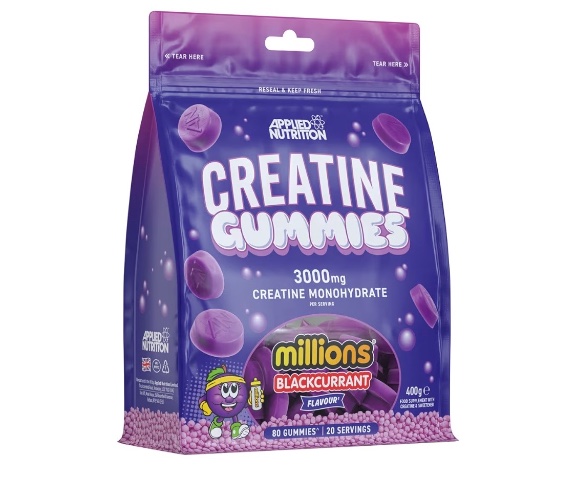 קריאטין מונוהידארט גומי Applied Nutrition Creatine Gummies 20 Servings