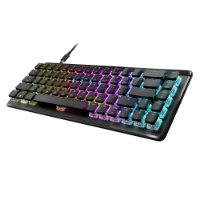 מקלדת גיימינג אלחוטית Turtle Beach Vulcan II Mini Air – שחורה עם תאורת RGB צבעונית וכבל USB-C מחובר