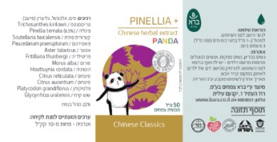 פינליה+ פנדה - Pinellia+ Panda
