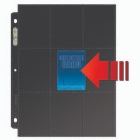 5 דפי אלבום אולטרה פרו איכותיים לאספנים Ultra Pro - 18-Pocket Pages - Side Load