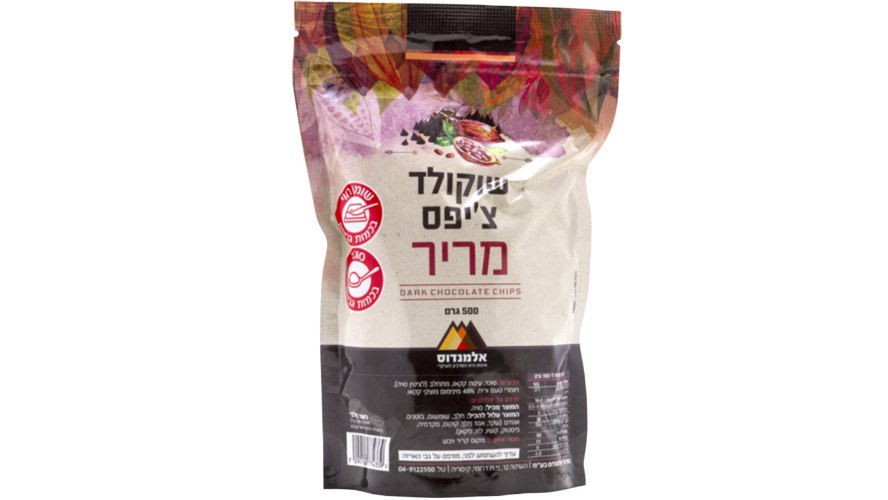 שוקולד צ'יפס אלמנדוס 500 גרם