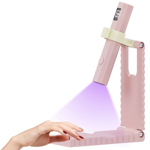 מנורת ייבוש לציפורניים UV/LED מקצועית חיבור USB פלוס מעמד נשלף