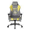 אפור/צהוב - כיסא גיימינג DXRacer Craft