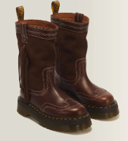 DR MARTENS  DESERT RODEO QUAD MID BROWN