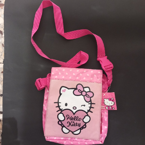 תיק צד הלו קייטי גודל 24 ס''מ דגם 150-2490 - HELLO KITTY