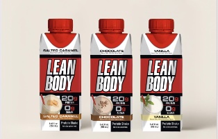 משקה חלבון LEAN BODY 20 גרם חלבון (16 יחידות במארז)