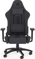 Corsair TC100 Fabric כיסא משחקים עם משענת גב גבוהה לתמיכה מלאה