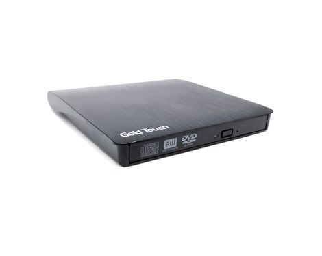 כונן DVD חיצוני - Gold Touch External Slim USB2.0 DVD-RW