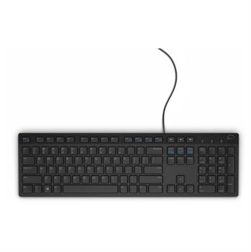 מקלדת Dell 580-ADHZ Multimedia Keyboard-KB216 - Hebrew (QWERTY) - Black*אריזה חומה*