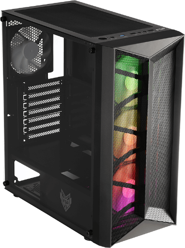 FSP CMT211A GAMING PC CASE ATX Mid Tower