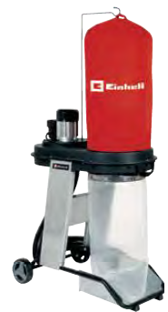 שואב נגרים מדגם TE-VE 550/1 A של חברת Einhell