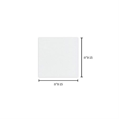מסגרת קנווס מידה 15/15 ס"מ בד 250 גרם צ'יפר (קנבס / CANVAS)