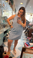 שמלת נעמי ג׳ינס בהיר