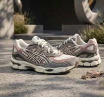 sics Gel Nyc Unisex Birch Driftwood סניקרס אסיקס יוניסקס