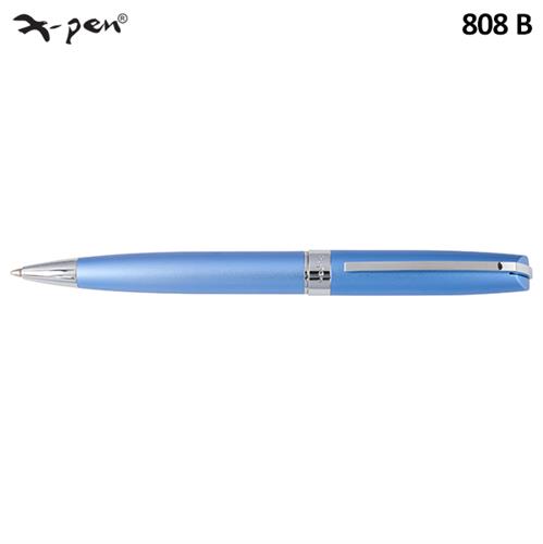 עט לג'נד אנודייז תכלת כסף כדורי XP-808b X-Pen LEGEND Anodize