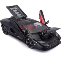 מאיסטו - מכונית למבורגיני קונטאש  שחור Lamborghini Countach - LPI 1:18