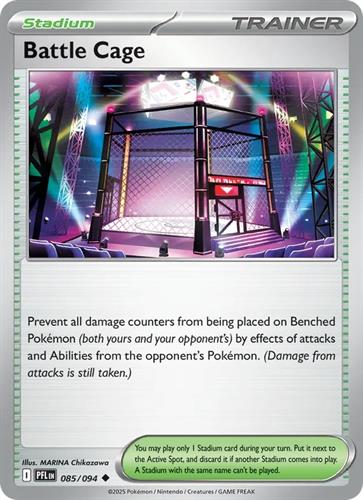 קלף בודד single פוקימון - battle cage - Phantasmal Flames - 085/094