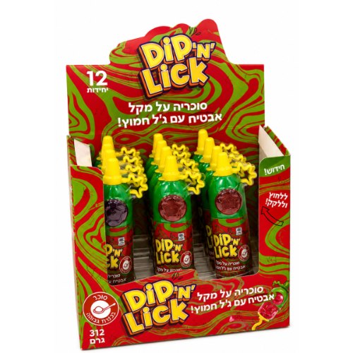 לקקן וג'ל 26 גר' - אבטיח