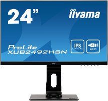 מסך מחשב IIYAMA 23.8" PROLITE IPS 4MS USB-C DOCK