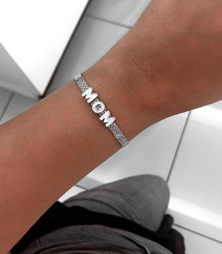 Mom Bracelet Silver