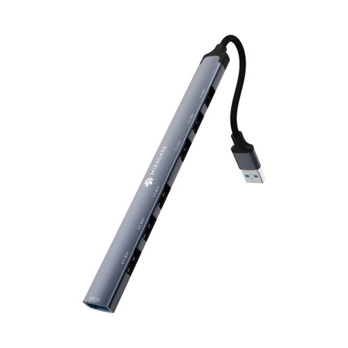 מפצל USB ‏7-Port עם USB 3.0 ו-6 יציאות USB 2.0 Miracase MHUB550