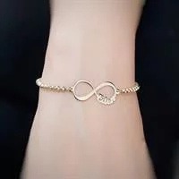 צמדי אינפיניטי זהב 14K