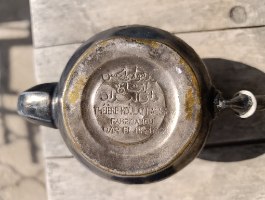 קומקום נחושת וינטג' מרוקאי חתום ואותנטי "Dar El Berrad" – פריט אספנות נדיר
