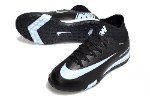 עם גרב - נעלי ילדים קטרגל Air Zoom Mercurial Vapor X שחור-תכלת