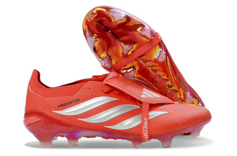 נעלי כדורגל אדידס Adidas Predator Edg כתום אפור