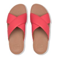לולו קרוס סלייד אדום בהיר פיטפלופ FITFLOP