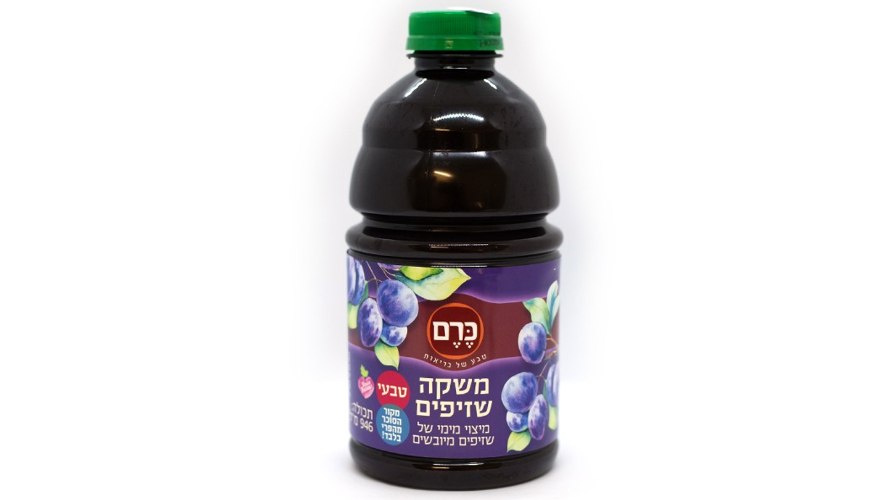 משקה שזיפים ללא חומרים משמרים 946 מ״ל - כרם