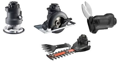 מקדחה וגוף בבלאק אנד דקר Multievo MT218K-QW לניצול מקסימלי של כל כלי