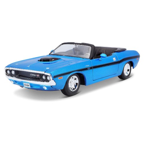 דגם מכונית דודג' צלנג'ר 1:24 - Maisto  Dodge Challenger R/T Convertible 1970