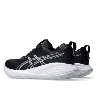 Asics Gel Cumulus 27 Men Black Concrete נעלי קומולוס 27 גבר צבע שחור לבן