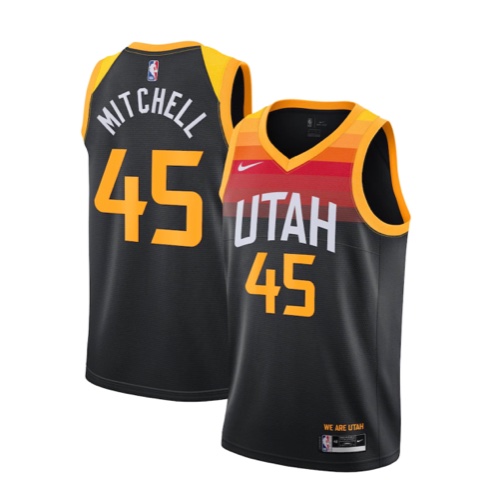 Utah Jazz Nike City Edition Swingman Jersey - Donovan Mitchell