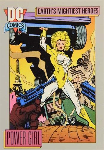 קלף בודד די.סי קומיקס DC Comics - Karen Starr's Company, Starrware, Inc. - Earth's Mightiest Heroes - 71
