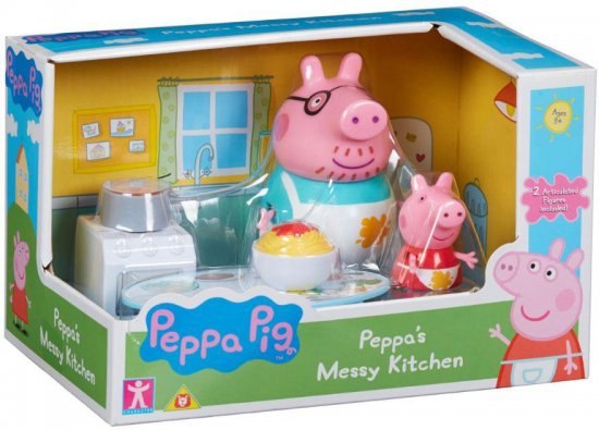 בישולים במטבח peppa pig