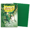 Matte Emerald - Dragon Shield Matte Sleeves Japanese Size סליבים לשמירה על קלפים בכל הצבעים 60 יחידות