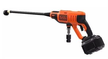 Black+Decker BCPC18B 24Bar – מכונת שטיפה נטענת עם זרם מים חזק לניקוי יעיל.