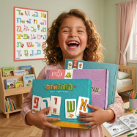 ערכת משחקים ללימוד הקריאה והכתיבה - שלושה משחקים ללימוד קריאה מדויקת, רציפה ושוטפת וראשית הכתיבה.