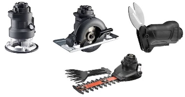 סט חלקים למערכת Black+Decker Multievo 18V – מבט כללי