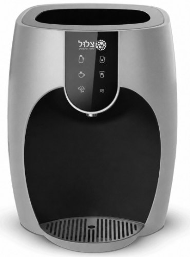 בר מים מתקדם של חברת צלול ONE Touch We - גוף חימום 800W עם מסך מגע - וואן טאץ' ווי בצבע כסוף