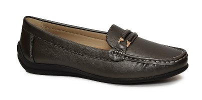 נעלי מוקסין נוחות לנשים עם אבזם דגם - Z671