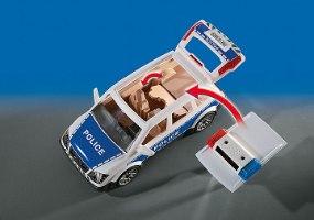 פליימוביל 6920 רכב משטרה עם אורות וסירנה Playmobil police במבצע!