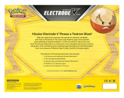 Pokemon TCG: Hisuian Electrode V Box קלפי פוקימון מקוריים מארז וי אלקטרוד