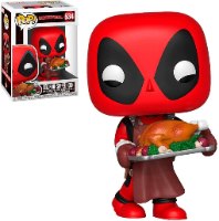 בובת פופ 534 Bobble Marvel Holiday-Deadpool POP Funko