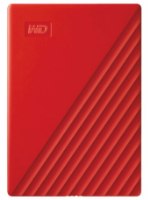 כונן קשיח חיצוני צבע אדום Western Digital My Passport 6TB – אחד בצבע אדום